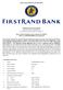 APPLICABLE PRICING SUPPLEMENT. FIRSTRAND BANK LIMITED (Registration Number 1929/001225/06) (incorporated with limited liability in South Africa)