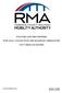 POLICIES AND PROCEDURES FOR TOLL COLLECTION AND ROADWAY OPERATIONS ON CCRMA FACILITIES