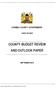 COUNTY BUDGET REVIEW AND OUTLOOK PAPER