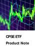 CPSE ETF Product Note