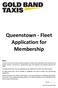 Queenstown - Fleet Application for Membership