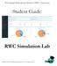 Student Guide: RWC Simulation Lab. Free Market Educational Services: RWC Curriculum