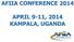 APRIL 9-11, 2014 KAMPALA, UGANDA