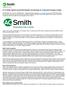 A. O. Smith reports record third quarter net earnings on 10 percent increase in sales
