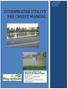 STORMWATER UTILITY FEE CREDIT MANUAL