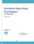 Sanitation Rate Study Final Report