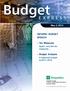 May 2, 2013 ONTARIO BUDGET SPEECH. Tax Measures. Budget Analysis. Again, very few tax measures