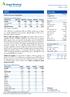 ACC NEUTRAL. Performance Highlights. CMP `1,261 Target Price - 4QCY2012 Result Update Cement. Quarterly results (Standalone) Investment Period -
