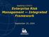 Applying COSO s Enterprise Risk Management Integrated Framework. September 29, 2004