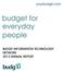 budget for everyday people