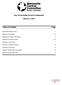Non-consolidated Financial Statements. March 31, Table of Contents