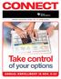 Take control. of your options ANNUAL ENROLLMENT IS NOV AUTUMN 2012 CONNECT 1