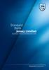 Standard Bank Jersey Limited Summary Financial Statements 2016