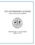 CITY OF FREEPORT, ILLINOIS ANNUAL FINANCIAL REPORT