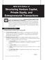 Structuring Venture Capital, Private Equity, and Entrepreneurial Transactions