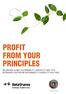 PROFIT FROM YOUR PRINCIPLES