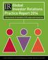 Global Investor Relations Practice Report 2014