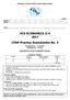 VCE ECONOMICS 3/ CPAP Practice Examination No. 4