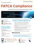 FATCA Compliance. Solutions to Manage Your Obligations Under the IGA. June 18-19, 2014 InterContinental Yorkville Toronto. IIAC Members SAVE $200