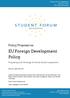 EU Foreign Development Policy