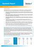 Quarterly Report. Q3 FY18 March 2018 HIGHLIGHTS