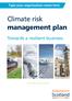 Climate risk management plan. Towards a resilient business