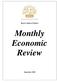 Reserve Bank of Malawi. Monthly Economic Review