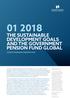 THE SUSTAINABLE DEVELOPMENT GOALS AND THE GOVERNMENT PENSION FUND GLOBAL