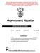 Government Gazette REPUBLIC OF SOUTH AFRICA. Vol. 550 CapeTown 28 April 2011 No