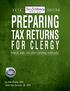 Tax & Money S E R I E S PREPARING TAX RETURNS FOR CLERGY. Federal, state, and other reporting made easy. by Dan Busby, CPA John Van Drunen, JD, CPA
