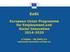 EaSI European Union Programme for Employment and Social Innovation E.TASSA DG EMPL/C2