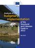 budgetary implementation