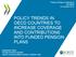 POLICY TRENDS IN OECD COUNTRIES TO INCREASE COVERAGE AND CONTRIBUTIONS INTO FUNDED PENSION PLANS