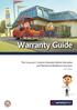 Warranty Guide. The Consumer s Guide to Extended Vehicle Warranties and Mechanical Breakdown Insurance. (2017 Edition)