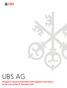 UBS AG Standalone financial statements and regulatory information for the year ended 31 December 2016