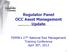 Regulator Panel OCC Asset Management Update. FIRMA s 27 th National Risk Management Training Conference April 30 th, 2013