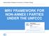 MRV FRAMEWORK FOR NON-ANNEX I PARTIES UNDER THE UNFCCC