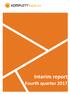 Interim report Fourth quarter 2017