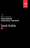 11th. Edition The Baker McKenzie International Arbitration Yearbook. Saudi Arabia