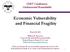 Economic Vulnerability and Financial Fragility