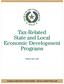 T E X A S. Tax-Related State and Local Economic Development Programs