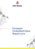 European Embedded Value Report 2010