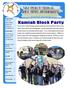Kamiah Block Party NEZ PERCE TRIBAL HOUSING AUTHORITY F O U R T H Q U A R T E R