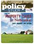 October Property Taxes. in Nebraska: Past, Present, and Future. BY Dr. John E. Anderson and Dr. Eric C. Thompson