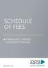 SCHEDULE OF FEES TARIFFS AND CHARGES - CORPORATE BANKING. adcbislamic.com