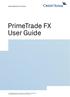 PrimeTrade FX User Guide