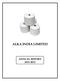 ALKA INDIA LIMITED ANNUAL REPORT