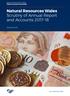 Natural Resources Wales Scrutiny of Annual Report and Accounts