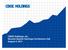 CBOE Holdings, Inc. Second Quarter Earnings Conference Call. CBOE Holdings, Inc.