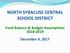 NORTH SYRACUSE CENTRAL SCHOOL DISTRICT. Fund Balance & Budget Assumptions December 4, 2017